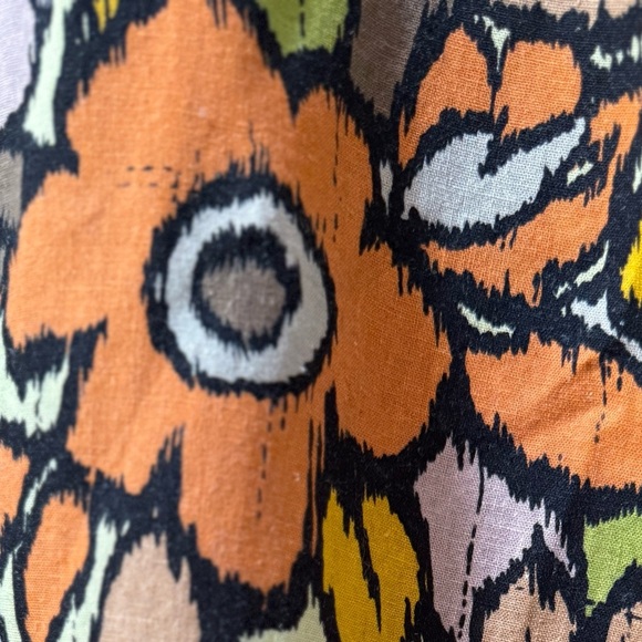 Vintage Jessica Howard Linen blend retro floral dress - Picture 7 of 9